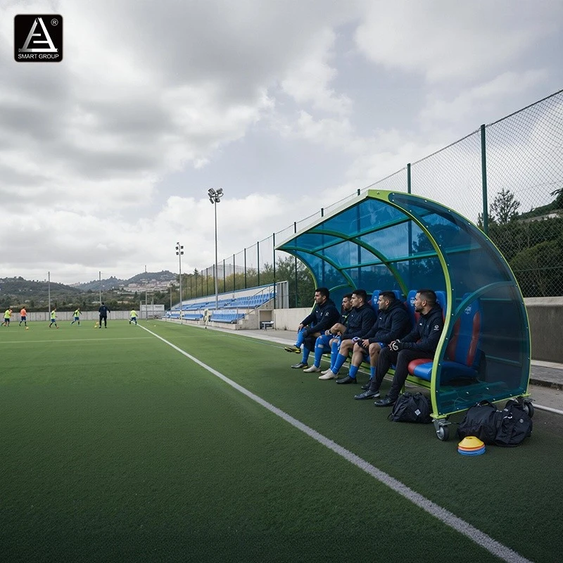 Aluminum Team Shelter For Stadiums - BLS-1-6 suppliers
